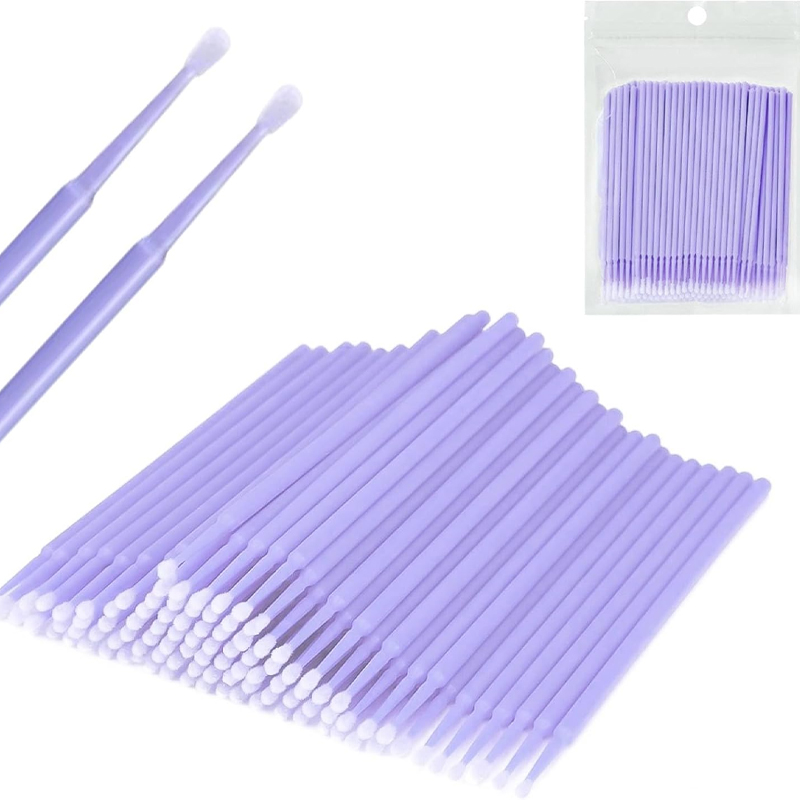 Beauty Makeup Remover - 100 bâtonnets de coton doux jetables,