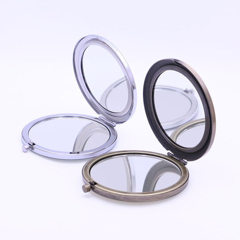 Photo Beauty Makeup - Miroir compact portable personnalisé avec logo/photo,