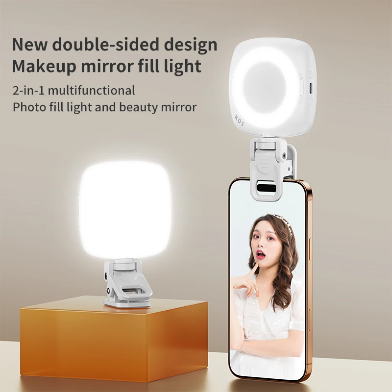 Photo Beauty Makeup - Lumière de remplissage pour téléphone Selfie