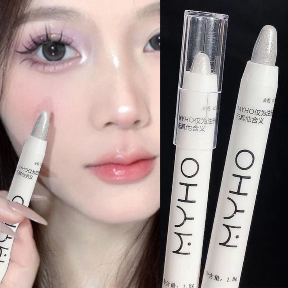 Eyeshadow Glitter Pigment - Crayon Eyeliner Scintillant pour Femme, Stylo