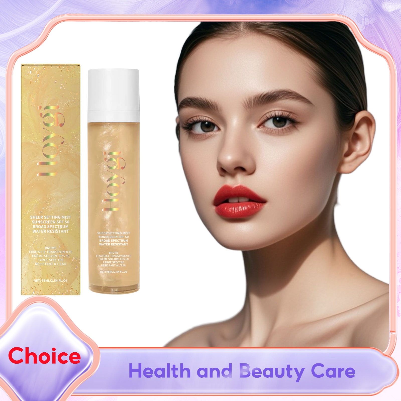 Setting Spray - Spray de finition de maquillage, protection