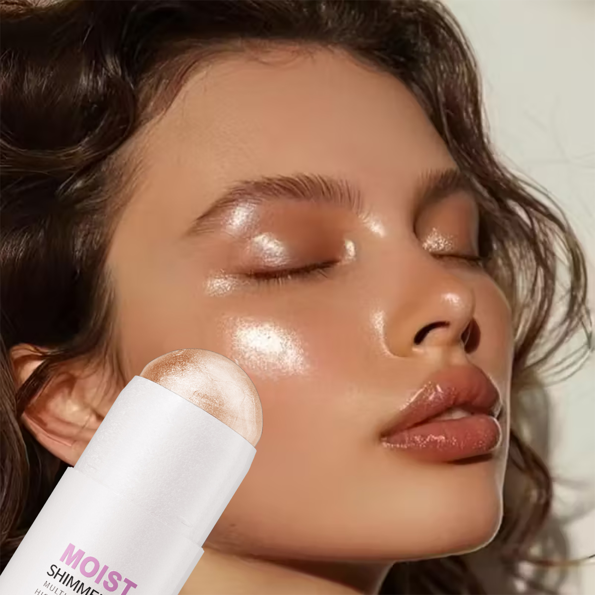 Fenty Beauty Makeup Highlighter - [Brightup naturel] 1 bâton surligneur Glowup
