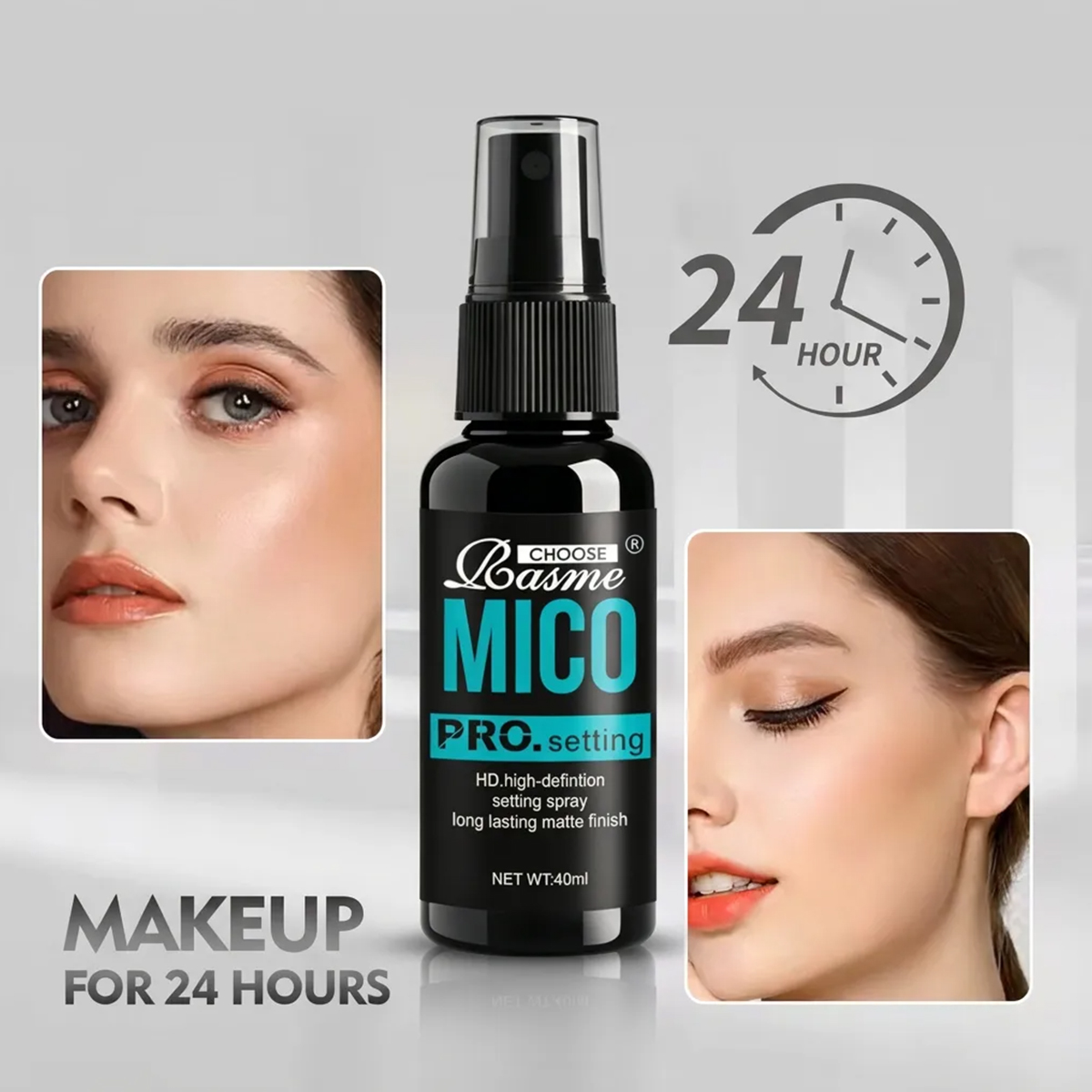 Setting Spray - Choisissez le spray de maquillage Rasme