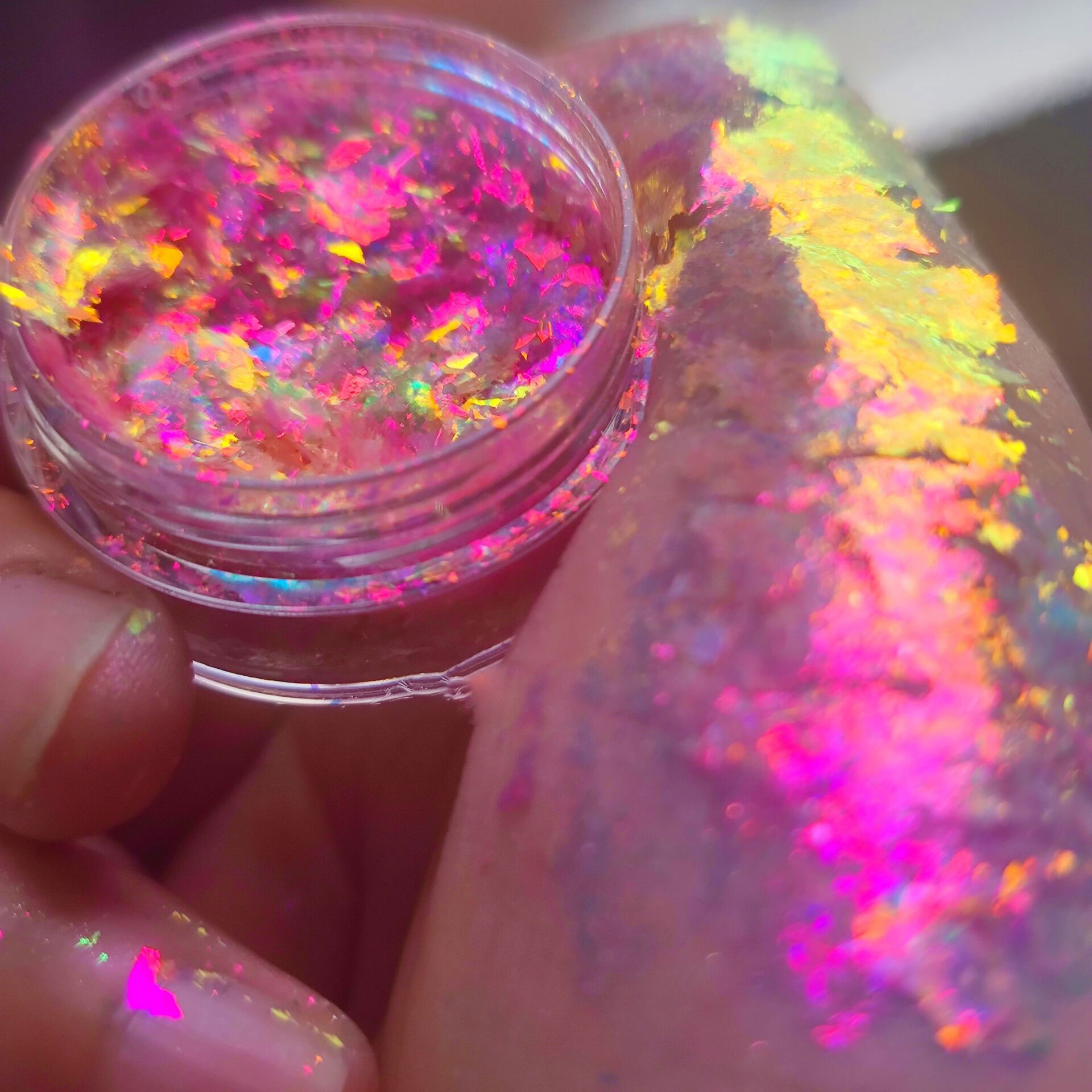 Paillettes de chrome effet cam - Eyeshadow Glitter Pigment avis et prix