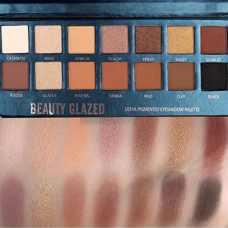 BEAUTY GLAZED 14 couleurs Pale - Beauty Makeup Eyeshadow Palette avis et prix