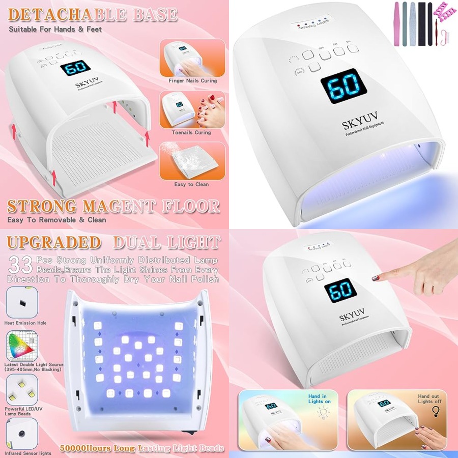 Lampe UV LED rechargeable pour - Gel Nail Polish avis et prix