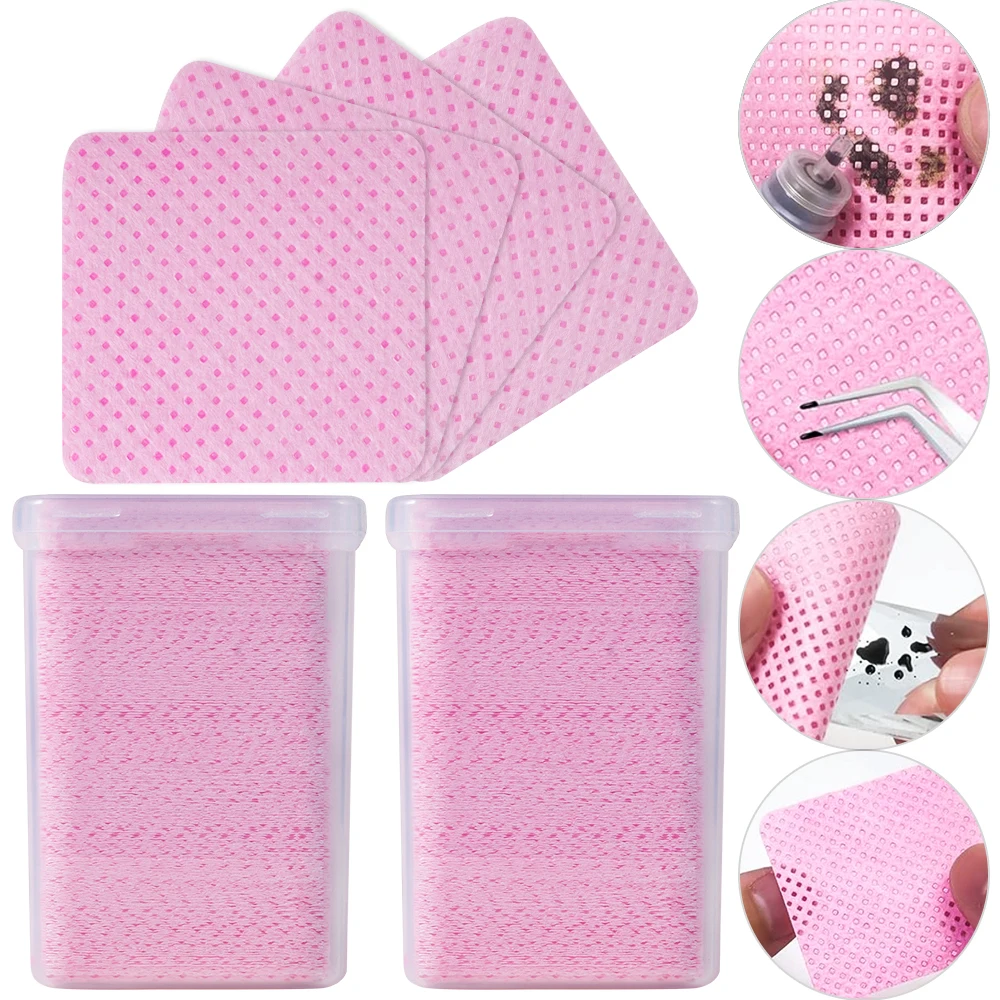200 Lingettes Roses Anti-Peluc - Gel Nail Polish avis et prix