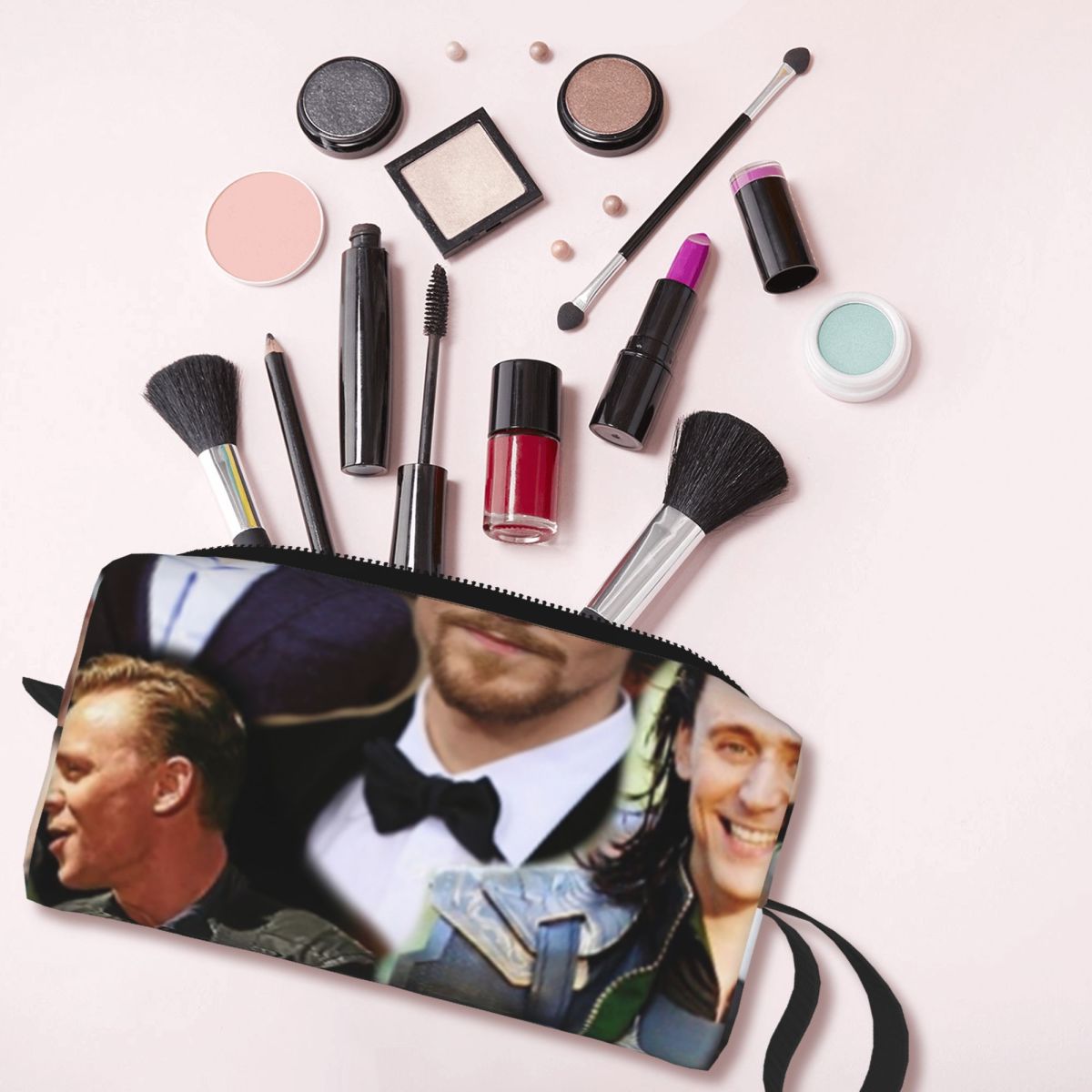 Sac de maquillage avec collage - Photo Beauty Makeup avis et prix
