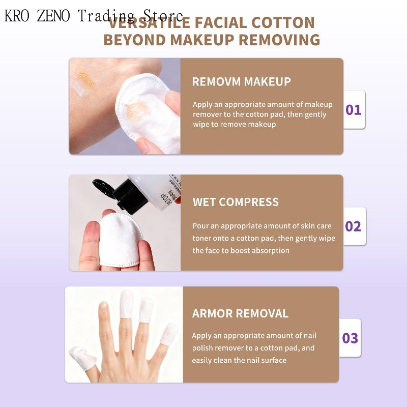 Tampons de coton jetables pour - Beauty Makeup Remover avis et prix