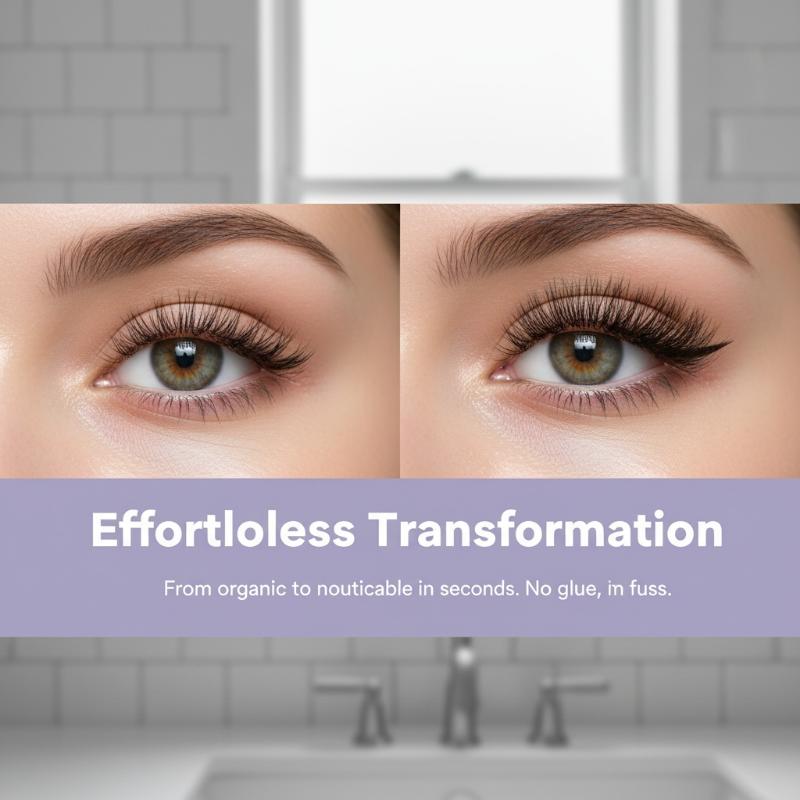Faux cils sans colle, applicat - False Eyelashes Natural avis et prix