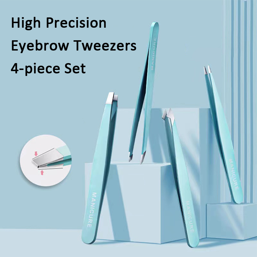 Pince à sourcils colorée, 4 pi - Beauty Makeup Remover avis et prix