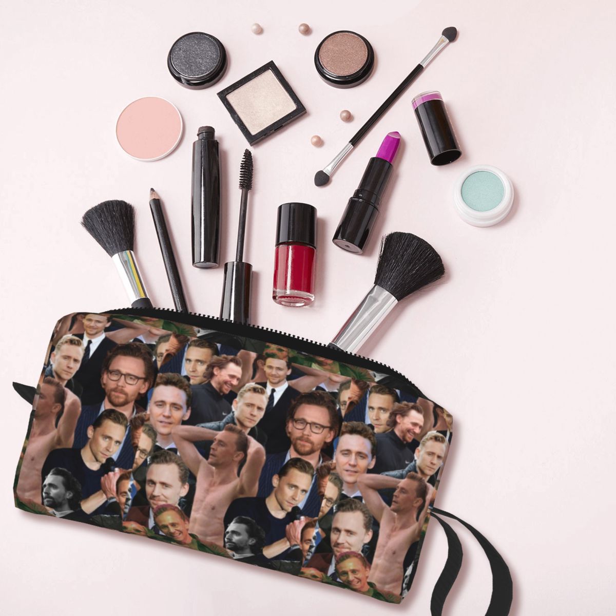 Sac de maquillage avec collage - Photo Beauty Makeup avis et prix
