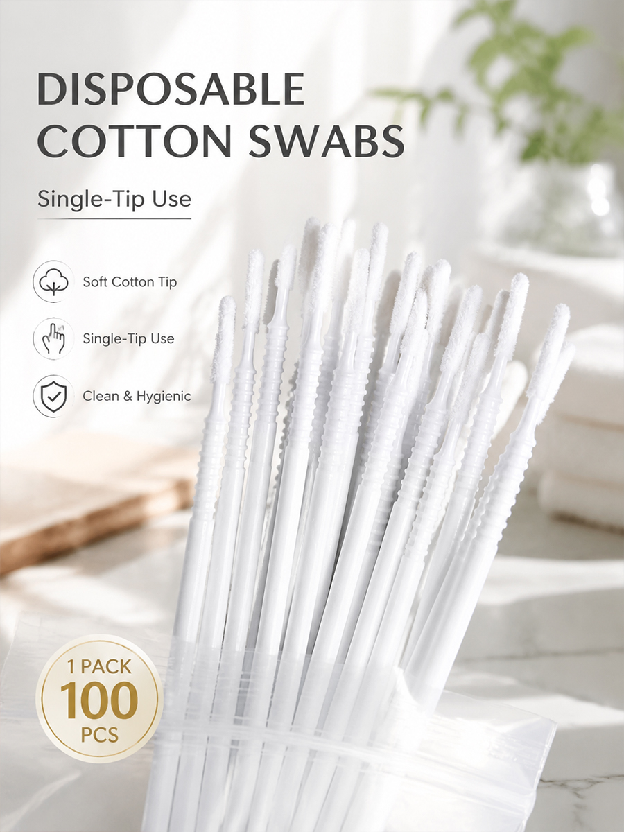 Coton-tiges longs jetables pou - Beauty Makeup Remover avis et prix