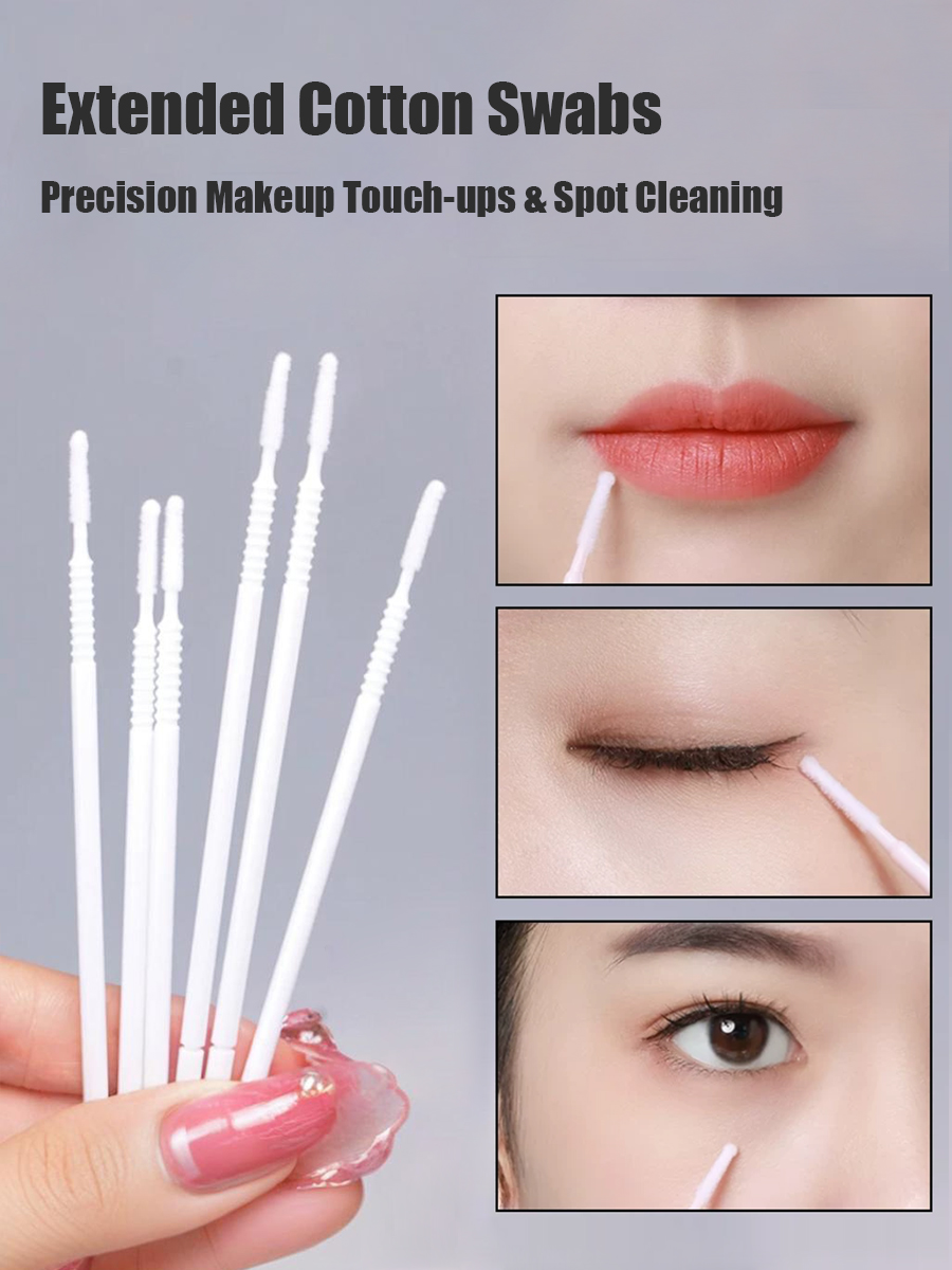 Coton-tiges longs jetables pou - Beauty Makeup Remover avis et prix