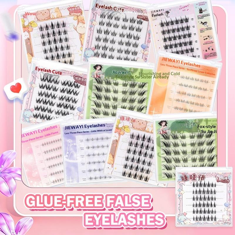 6 rangées de faux cils segment - False Eyelashes Natural avis et prix