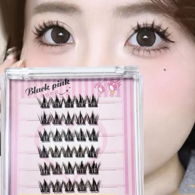 6 rangées de faux cils segment - False Eyelashes Natural avis et prix