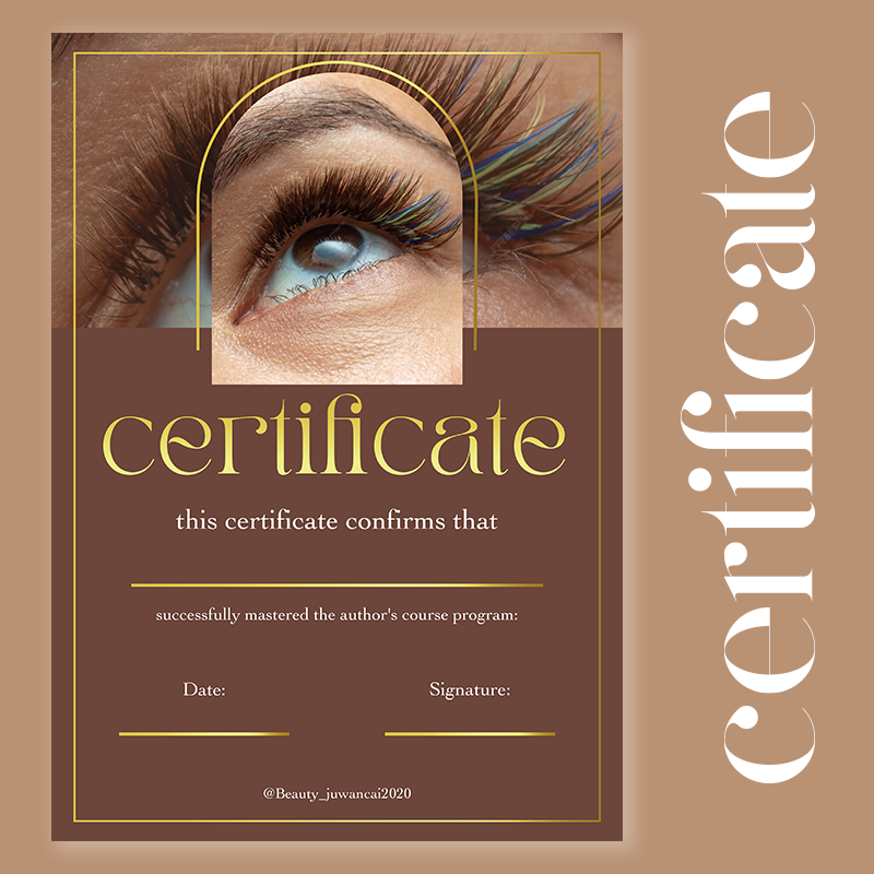 Certificats de formation perso - Beauty Makeup Certificate avis et prix